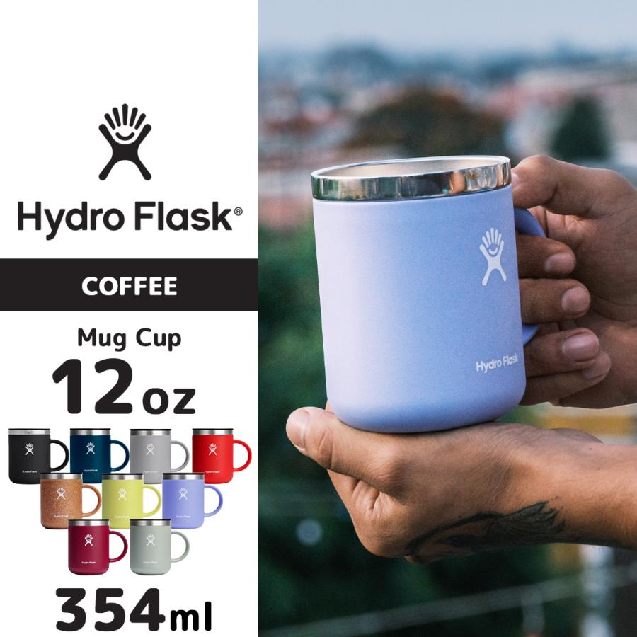 Hydro Flask CLOSEABLE COFFEE MUG 12oz 354ml Black