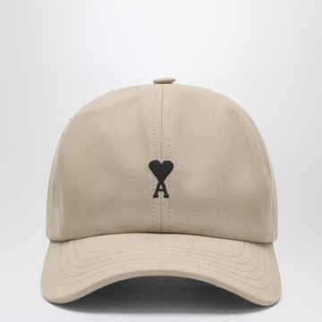 Ami De Coeur beige baseball cap