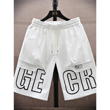 夏季潮流短褲男青少年寬松休閑痞帥籃球五分褲子薄款工裝運動中褲
