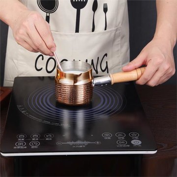 304不銹鋼小奶鍋加厚芝士巧克力烘焙黃油加熱融化鍋煮咖啡壺