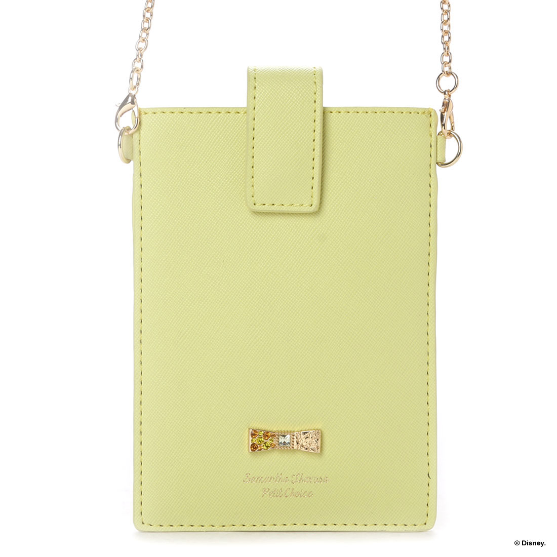 サマンサタバサプチチョイス Samantha Thavasa Petit Choice ディズニーコレクション スマホケーオーロラ姫 ペールイエロー 通販 Lineポイント最大5 0 Get Lineショッピング