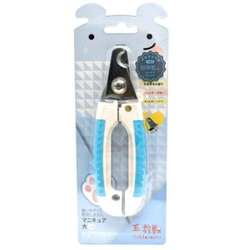 毛教獸 犬貓用指甲剪 L 108g  藍色  1支