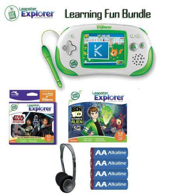 LeapFrog(リープフロッグ) Leapster 39100 Explorer グリーン ゲーム