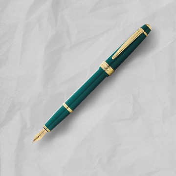 【CROSS】 Bailey Light貝禮輕盈系列金夾亮綠鋼筆(原廠正貨)