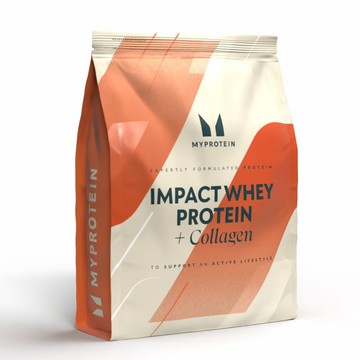 Impact Whey Protein Powder - 720g - 30servings - Strawberry Cream (+Collagen)