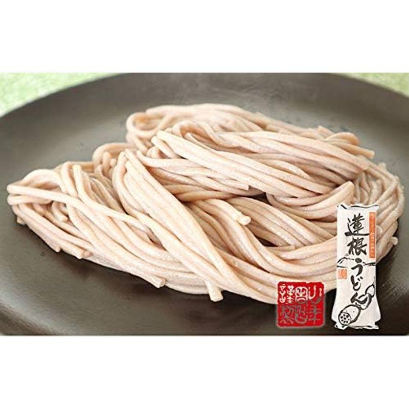 国産 蓮根うどん 200g×3袋セット 巣鴨のお茶屋さん 山年園