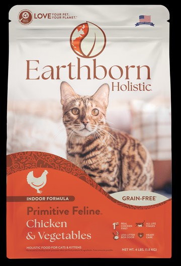 【拉拉寵物小舖】Earthborn 原野優越 農場雞配方1.8公斤 貓飼料 低敏 無穀 天然糧