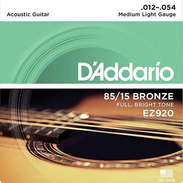 D’Addario EZ920 85/15 黃銅 (12-54)