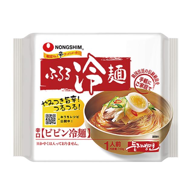 農心・ふるるビビン冷麺・155g