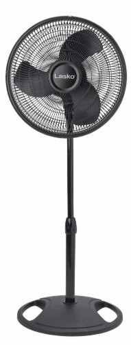 Lasko 16" Oscillating Stand Fan With Tilt-Back Black 1 Unit