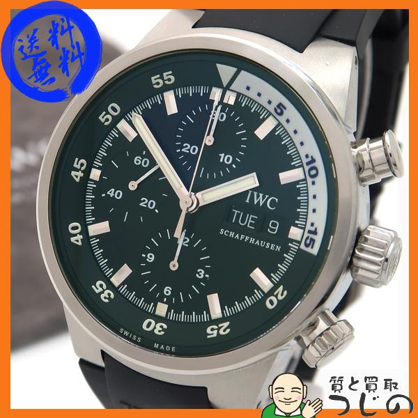 ★保証書付き【IWC SCHAFFHAUSEN】IWC アクアタイマー クロノグラフ IW371903 自動巻き メンズ_710336