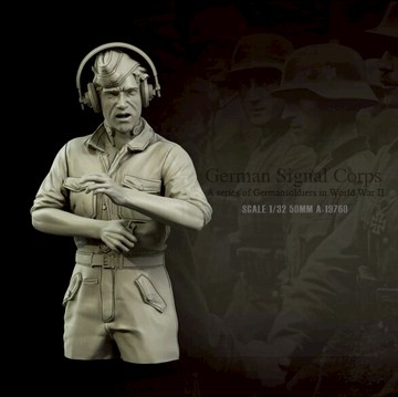 1/35(50mm)二戰歐洲軍人7 樹脂兵人(白模) A-19760(現貨)