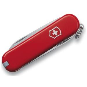 Victorinox ビクトリノックス　Swiss Army 7機能マルチツール Classic SD Pocket Knife　（赤）