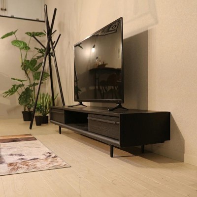 テレビ台 150cm テレビボード ナチュラル色/全3色 日本製 幅150 奥行41