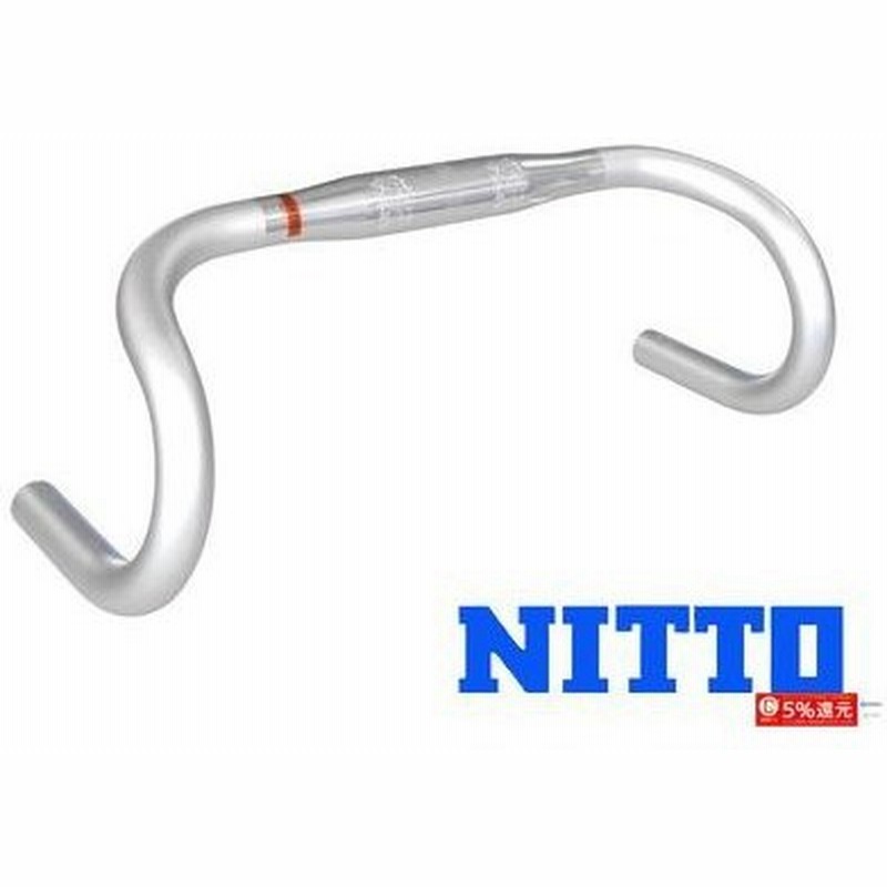 春の応援セール ニットー Nitto B105 Ssb シルバー アルミ ドロップハンドルバー 31 8 通販 Lineポイント最大0 5 Get Lineショッピング