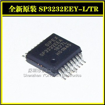 全新原裝SP3232EEY-L/TR收發器RS-232 +3.0V至+5.5V 貼片TSSOP-16