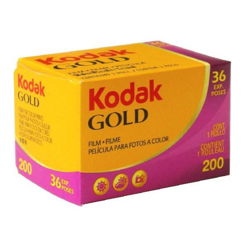 コダック　Kodack  Gold200- 36枚撮　35mmネガフィルム5本