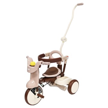 iimo 升級款 02 兒童三輪車  棕色  1台