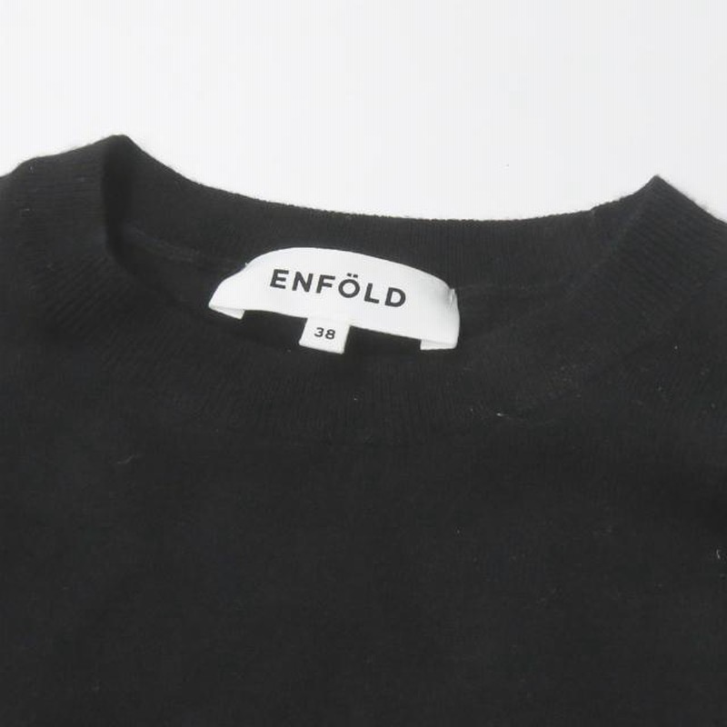 エンフォルド ENFOLD 19AW シャツレイヤードニットプルオーバー