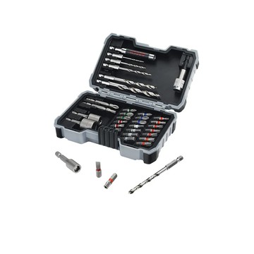 BOSCH 博世 台灣公司貨 35件木工鑽頭&起子頭套裝組 2.607.017.327  1入