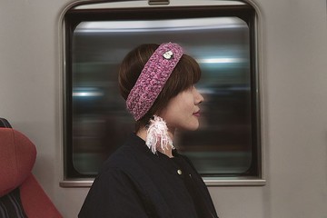 編織髮帶-花精系列/葡萄