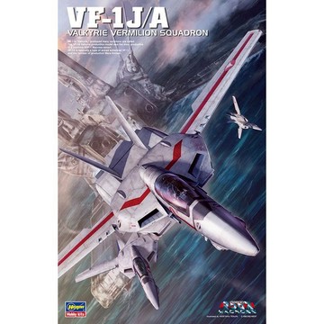 HASEGAWA 長谷川 MC02 1/48 超時空要塞 MACROSS VF-1JA 女武神 Vermillion小隊