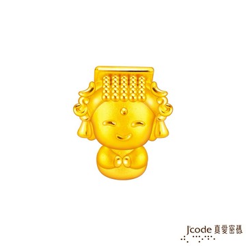 【J'code真愛密碼金飾】台灣特色金豆-媽祖金豆