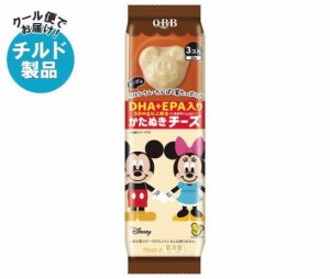 QBB ミッキー＆フレンズかたぬきチーズ DHA・EPA入り 30g×6袋入｜ 送料無料