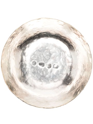 WERKSTATT:MÜNCHEN - hammered-effect soy bowl - unisex - Silver - One Size