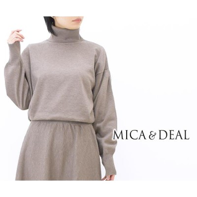 60%OFF】MICA&DEAL マイカアンドディール タートルネックニット