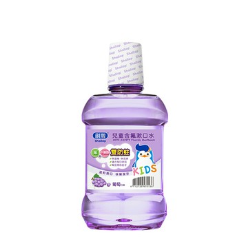 刷樂兒童含氟漱口水 500ml-葡萄【合康連鎖藥局】