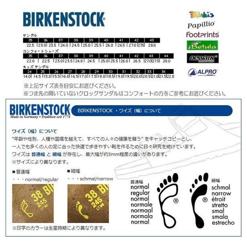 BIRKENSTCK ビルケンシュトック 靴 ビルケン BOSTON ボストン 普通幅