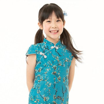 兒童旗袍 古風 四季款 嵐蘊圖騰