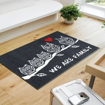 kleentex｜居家設計地墊-We are family 50X75CM