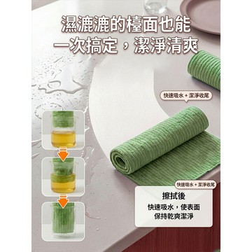 ✨竹纖維/廚用抹布環保抗菌 去油清潔布 強力吸水 耐用不掉毛 廚房必備 多功能抹布 居家清潔神器