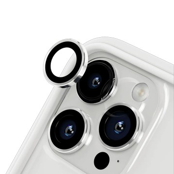 iPhone 14 Pro 9H 鏡頭玻璃保護貼 銀