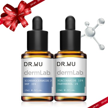 DR.WU 全能保濕舒緩雙精華組(10%舒緩精華+2%保濕精華)