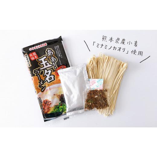 ふるさと納税 熊本県 玉名市 玉名産小麦「ミナミノカオリ」使用麺のあぁ！玉名ラーメン9食入り