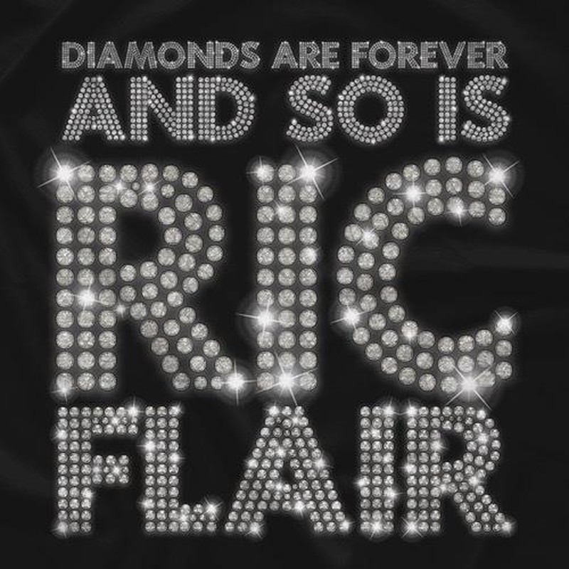 ネイチャーボーイ” リック・フレアー Tシャツ「RIC FLAIR Diamonds Are