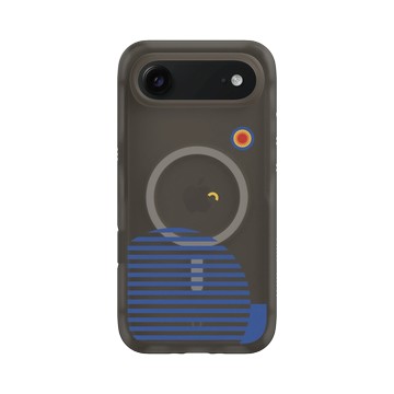 iPhone Air AirX 本質黑 - NASA - Exoplanet K2-18 b & Red Dwarf - Bauhaus Style