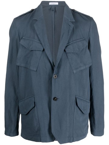 Boglioli Blen Linen Single-Breasted Jacket