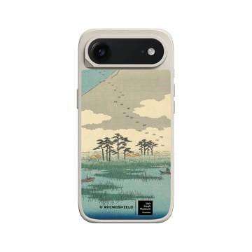 iPhone Air SolidX 貝殼灰 - Van Gogh Museum - 吉原：富士沼澤中漂浮島嶼之野 - 歌川廣重