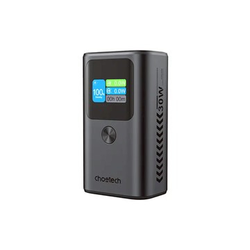 CHOETECH 數顯PD30W行動電源 10000mAh B701
