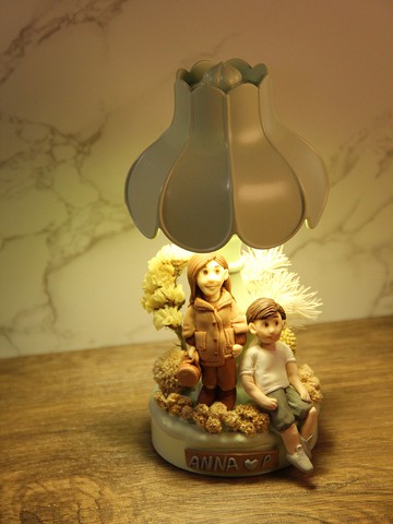 客製小夜燈,提供相片客製人物造型(只寄香港)