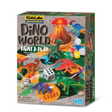 【4M】恐龍馬拉松 DiNO WORLD (你的恐龍會成為賽跑的冠軍嗎？)