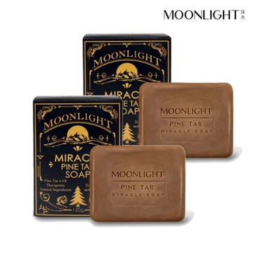 【Moonlight 莯光】 松焦油奇蹟護膚皂 120g x2入
