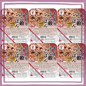 たいまつ食品 もっちり十六穀ごはん 160G×6個