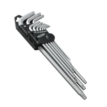 黑手牌 BH-146 特長 星型板手組 L型板手 附加力桿  L型星型板手 板手組 台灣製 底部中空星型起子 9支組