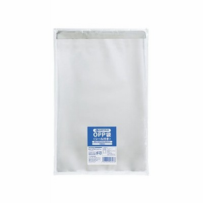 スマートバリュー/OPP袋(フタシール付き) B5 100枚/B626J-B5