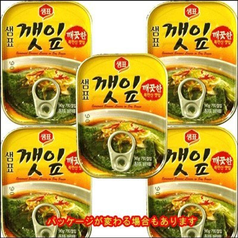 センピョえごまの葉缶詰70g 5個セット